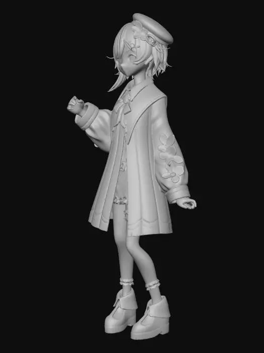 3D model for Sakuraba Ema