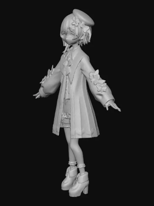 3D model for Sakuraba Ema