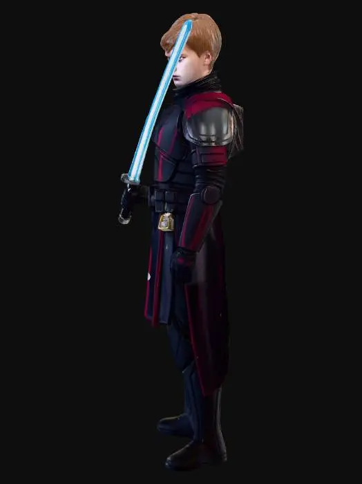 3D model for anakin sywalkwer as a general in the clone wars