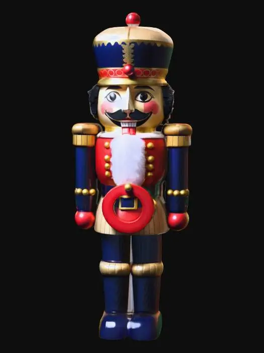 3D model for CREA UN MODELO DEL CASCANUECES NAVIDEÑO