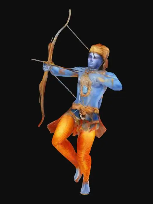 3D model for Archer in the Forest