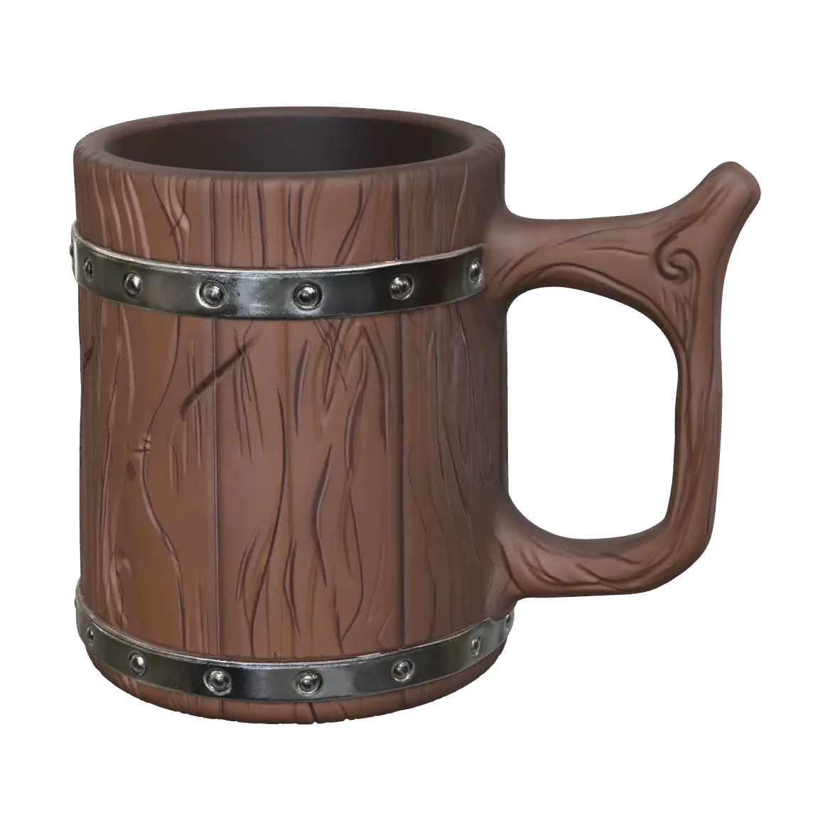 Modern Beermug - Drinking 3D model, vytvořený pomocí AI