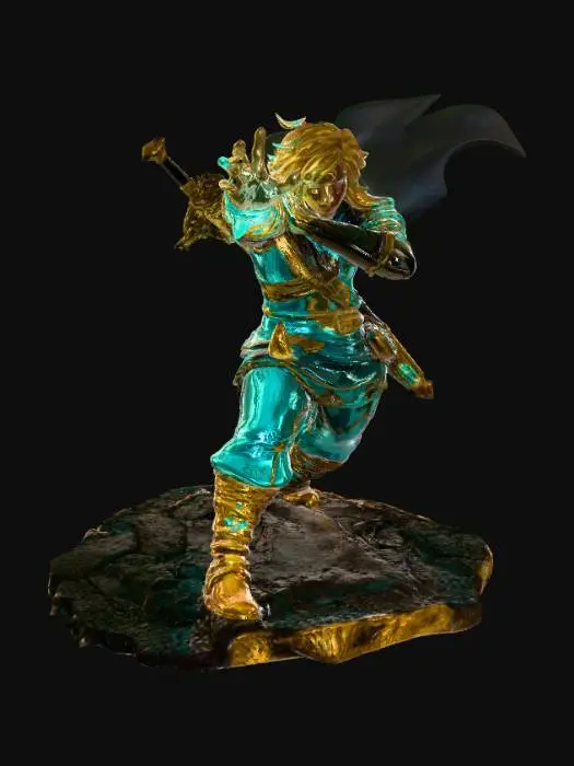 3D model for Warrior's Mystic Charge