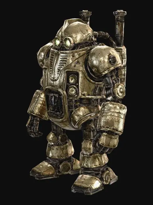 3D model for Golden Sentinel