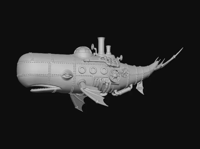 3D model for STEAMWHALE