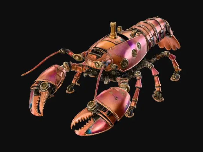 3D model for STEAMPUNK LOBSTER