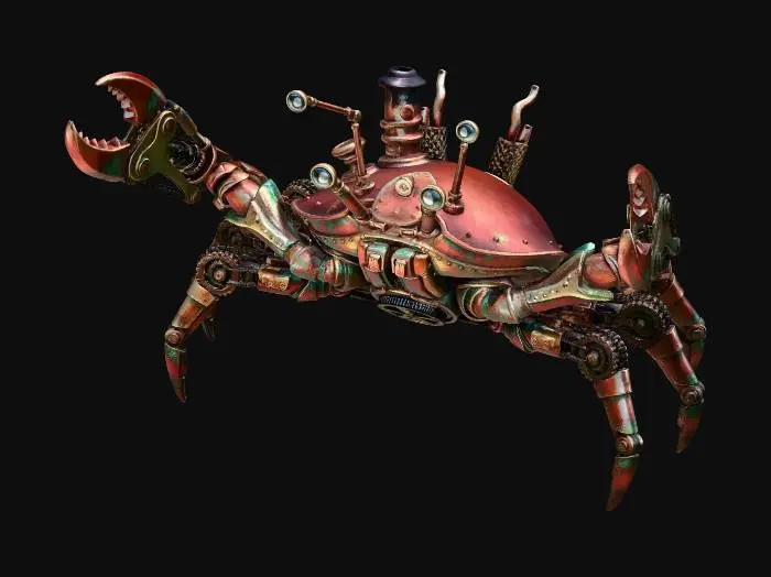 3D model for RUSTBOUND CRAB