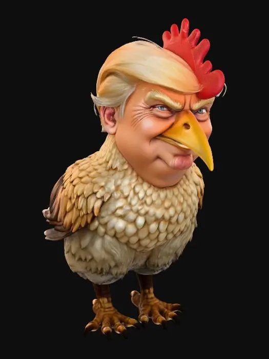 3D model for Chick-a-Donacter