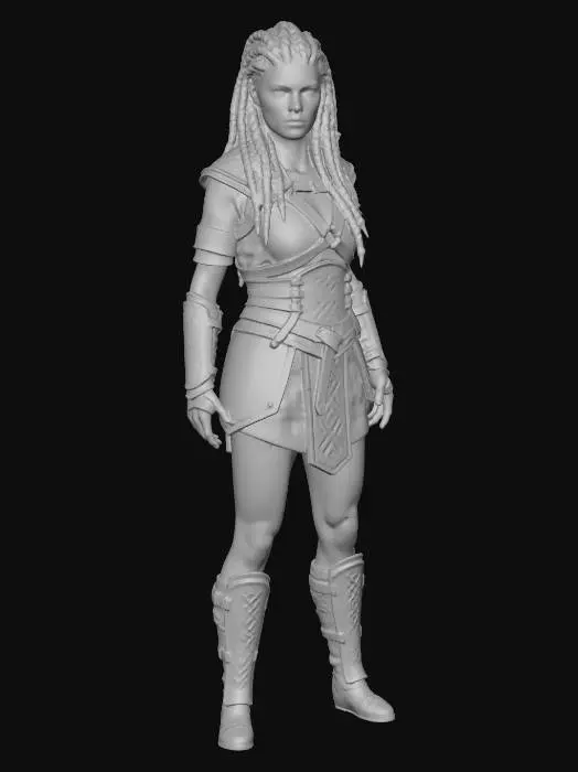 3D model for CELTIC WARRIOR (opraveno)