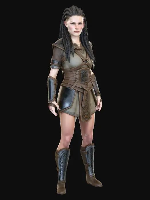 3D model for CELTIC WARRIOR (opraveno)