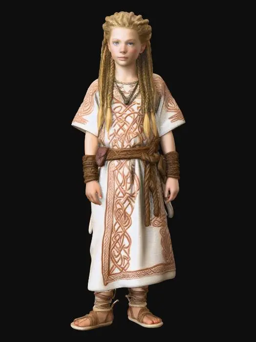 3D model for Meshy_AI_Viking_Child_0125123412_generate_fixed (1)
