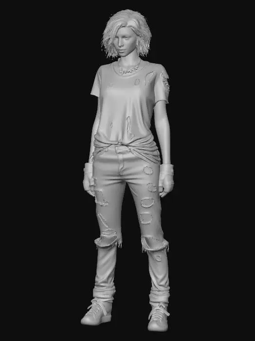 3D model for NIX GREY GIRL