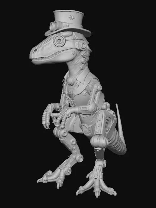 3D model for STEAMRAPTOR