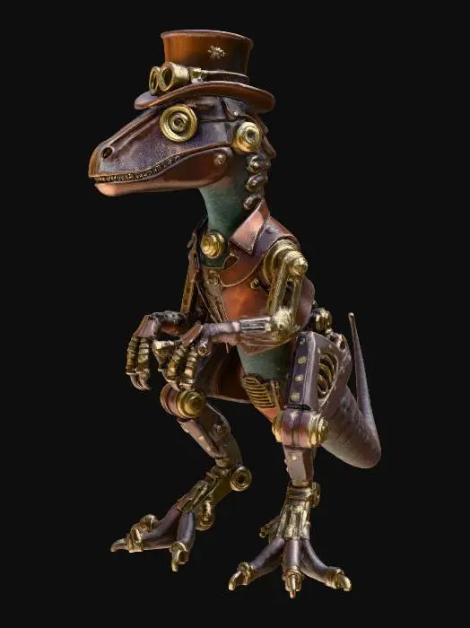3D model for STEAMRAPTOR