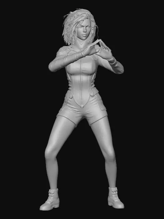 3D model for WARRIOR RESOLVE