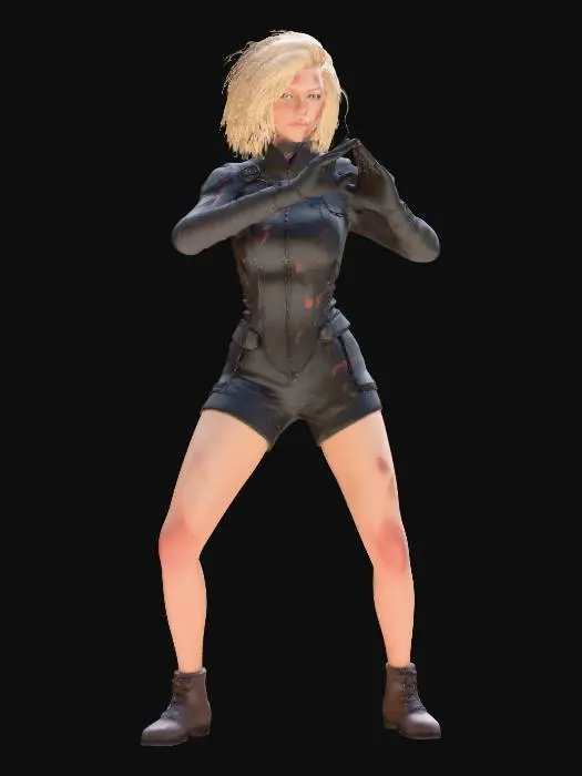 3D model for WARRIOR RESOLVE