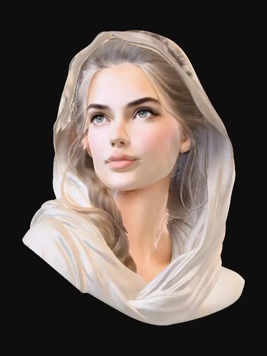 3D model for Ethereal Grace