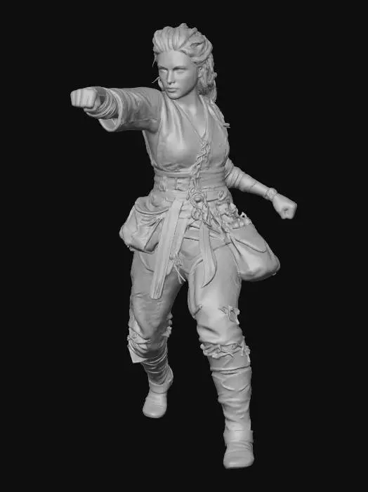 3D model for CELTIC MAIDEN