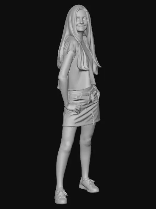 3D model for ANNA B. ORANGE CONFIDENCE