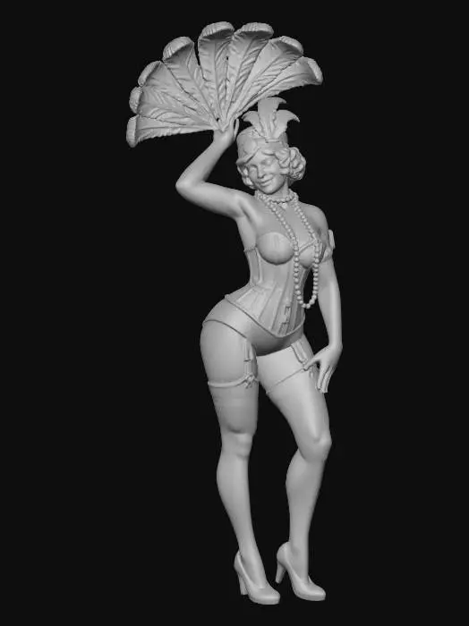 3D model for FEATHER SHOWGIRL