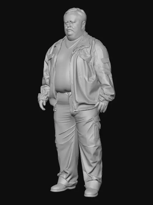 3D model for WORKER CHARLIE