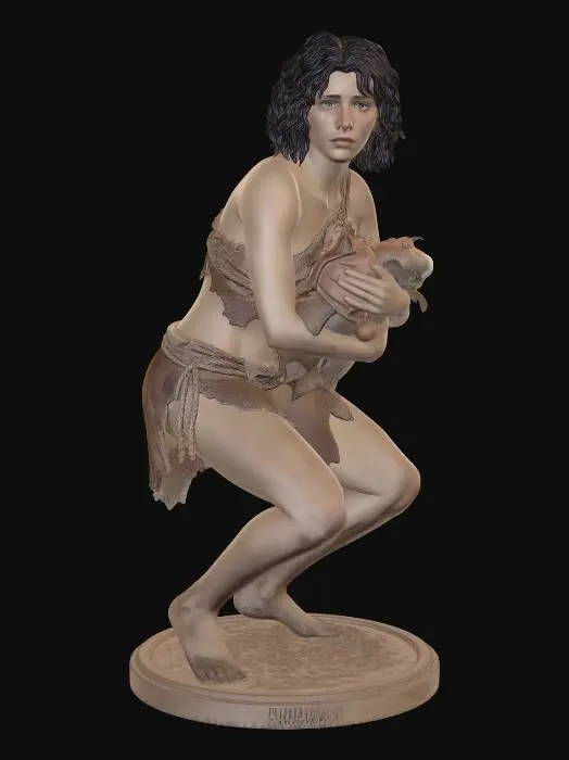 3D model for EVE AFTER THE FALL