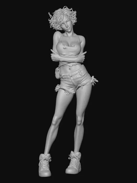 3D model for BLONDE REBEL