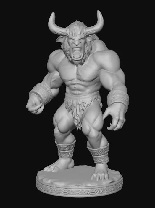 3D model for WRATH OF THE MINOTAUR