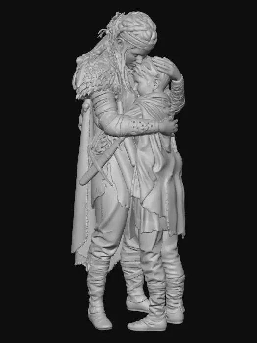 3D model for CELTIC MOTHER'S LOVE