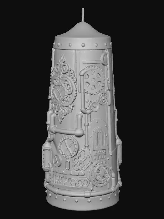 3D model for STEAMPUNK CANDLE