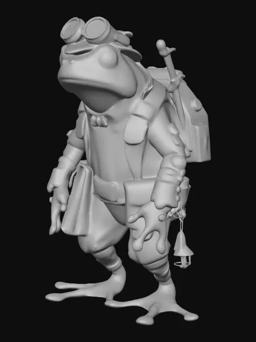 3D model for FROG EXPLORER