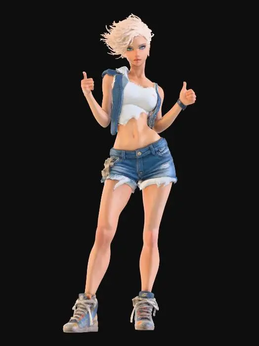 3D model for YOUNG REBEL
