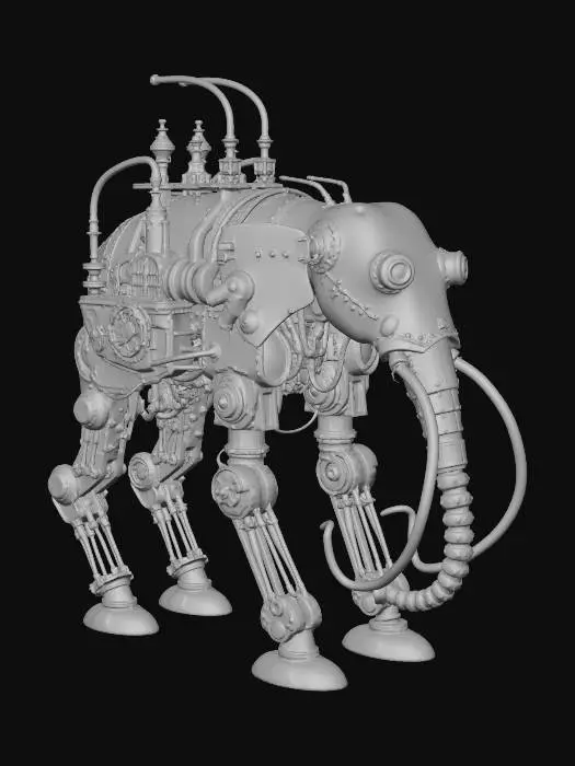3D model for MECHANODON