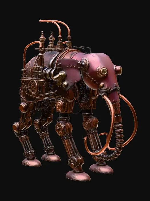 3D model for MECHANODON