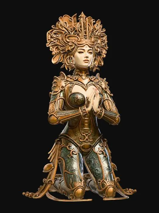 3D model for EMPRESS PRAYER