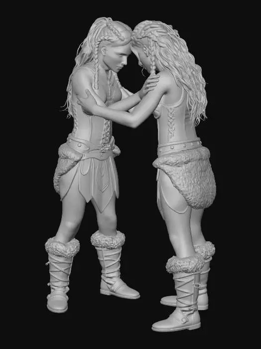 3D model for TWIN VALKYRIE