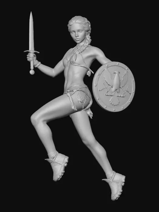 3D model for Amazon Niamh
