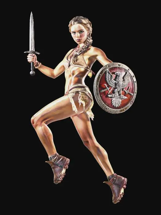 3D model for Amazon Niamh