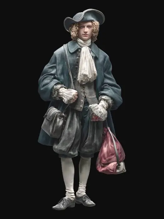 3D model for LONDON GENTLEMAN