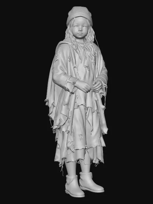 3D model for THE RAGGED SOUL