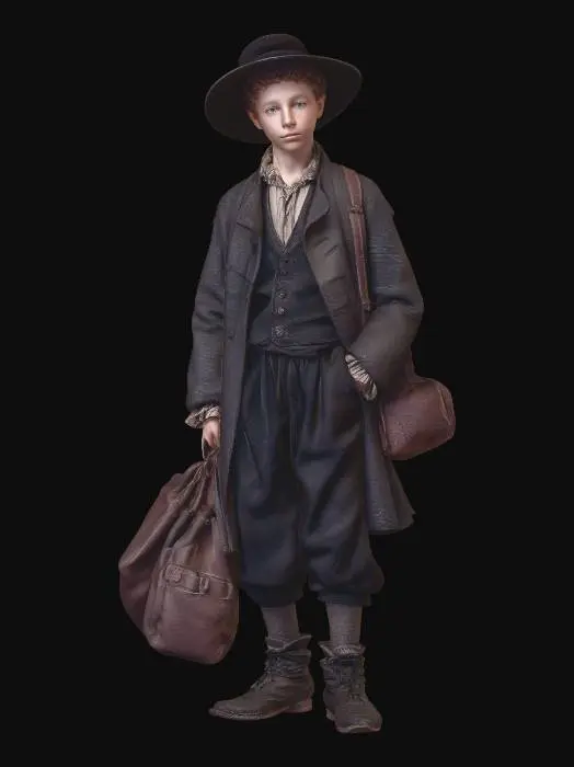 3D model for THE LITTLE JOURNEYMAN