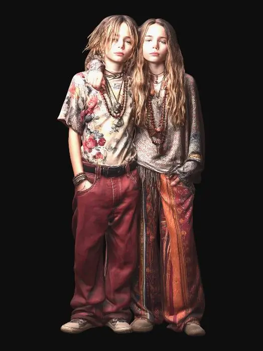 3D model for BOHO TWINS