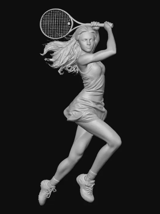 3D model for TENNIS SWING