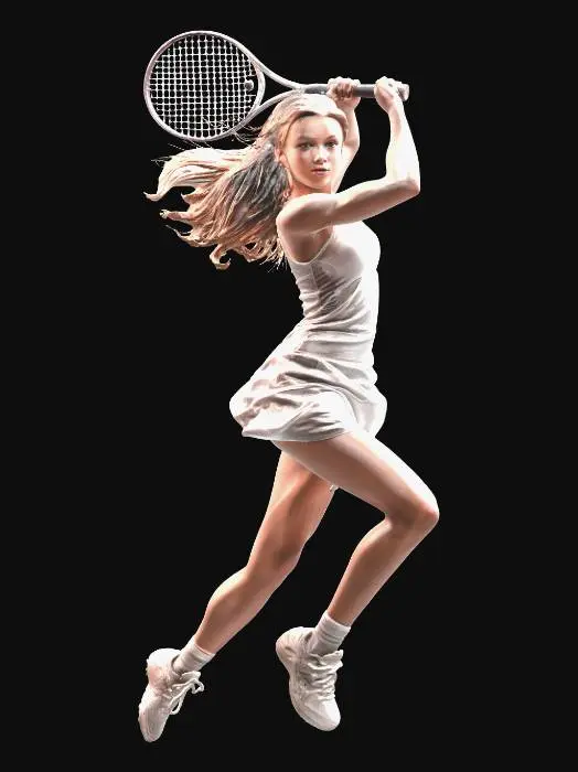 3D model for TENNIS SWING