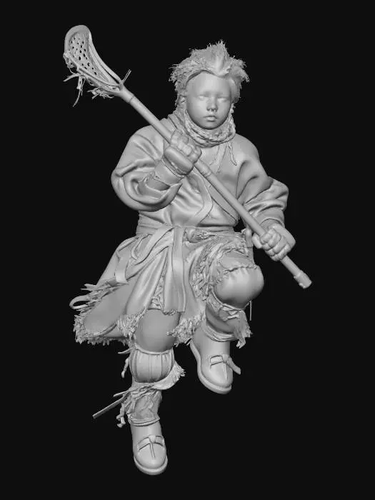 3D model for RAGGED PLAYER