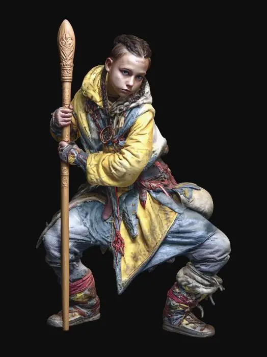 3D model for Dustbound Warrior