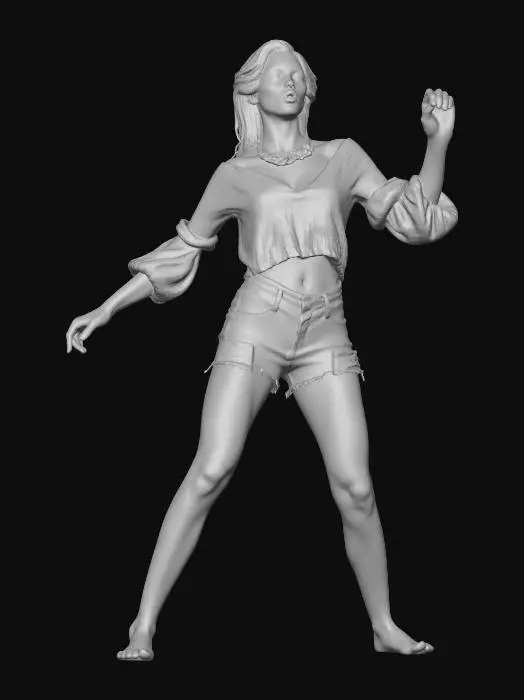 3D model for Boho Breeze in Denim