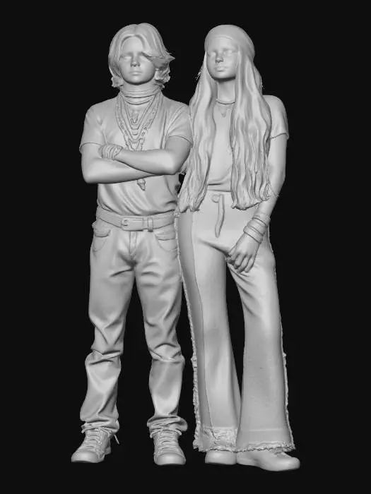3D model for Boho Duo