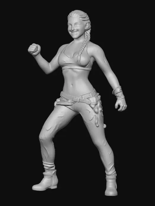 3D model for Wasteland Warrior