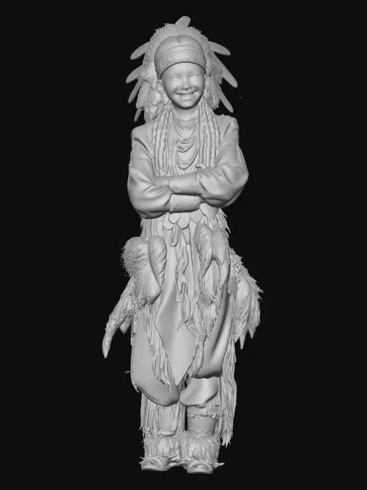 3D model for Feathered Dreams